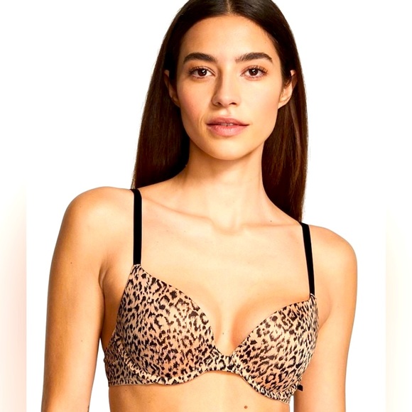 Victoria’s Secret Sexy Tee Leopard Print Push Up Bra NWT - Picture 2 of 7
